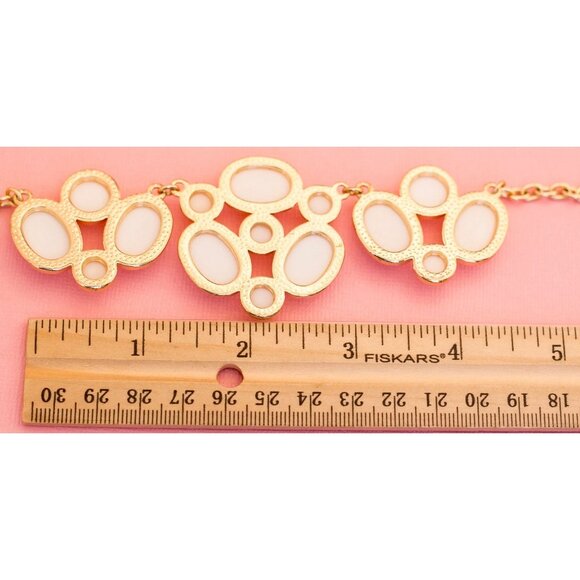 Vintage Heavenly Stones Bib Necklace | 18 inch | H19 - Picture 4 of 4